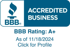 Accredited Business / BB Rating A+ - Badge